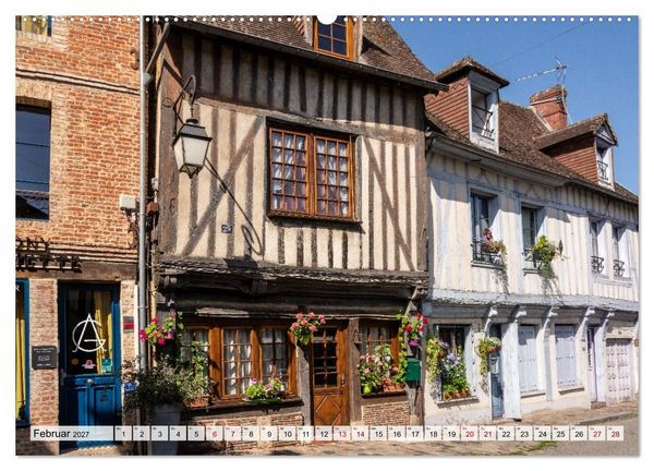 Produktbild: Normandie &ndash; Wo Natur auf Kultur trifft (hochwertiger Premium Wandkalender 2027 DIN A2 quer), Kunstdruck in Hochglanz