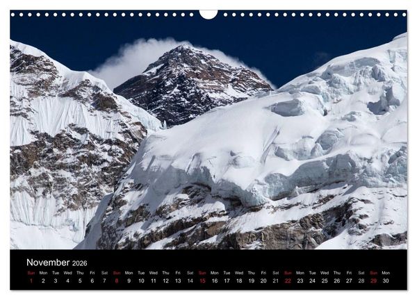 Produktbild: Mount Everest Trek (Wall Calendar 2026 DIN A3 landscape), CALVENDO 12 Month Wall Calendar