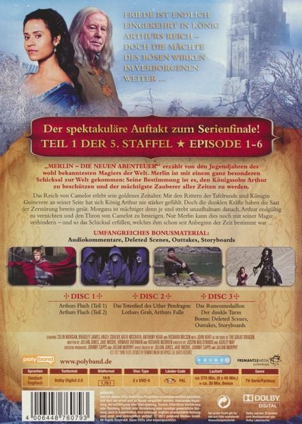 Produktbild: Merlin - Die neuen Abenteuer - Vol. 9 [3 DVDs]