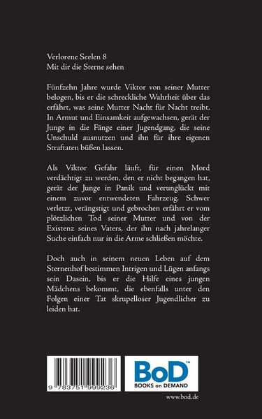 Produktbild: Verlorene Seelen 8 - Mit dir die Sterne sehen