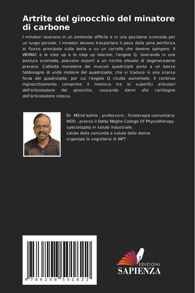 Produktbild: Artrite del ginocchio del minatore di carbone