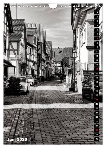 Produktbild: Ein Blick auf Bad Wildungen (Wandkalender 2026 DIN A4 hoch), CALVENDO Monatskalender