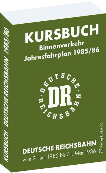 Produktbild: Kursbuch der Deutschen Reichsbahn 1985/86