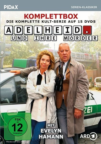 Produktbild: Adelheid und ihre M&ouml;rder - Komplettbox / Die komplette 65-teilige preisgekr&ouml;nte Kult-Serie mit Evelyn Hamann (Pidax Serien-Klassiker) [15 DVDs]