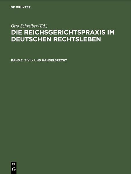 Produktbild: Zivil- und Handelsrecht