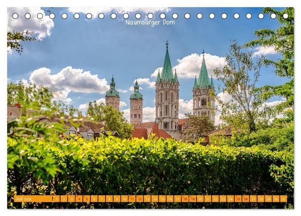 Produktbild: Mitteldeutschland - Landschaft und Kulturdenkmale (Tischkalender 2026 DIN A5 quer), CALVENDO Monatskalender