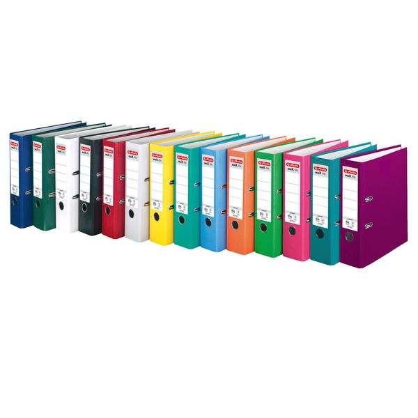 Herlitz Ordner maX.file protect A4 8cm brombeer