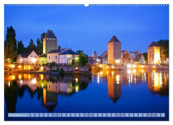 Produktbild: Strasbourg. Zeitlose Impressionen zwischen Ill und M&uuml;nster (hochwertiger Premium Wandkalender 2027 DIN A2 quer), Kunstdruck in Hochglanz