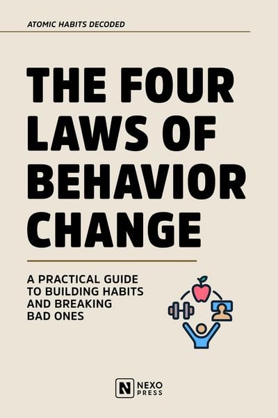 Produktbild: The Four Laws Of Behavior Change