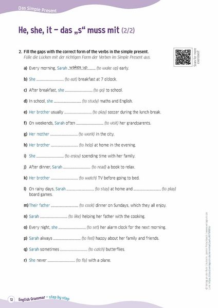 Produktbild: English Grammar &ndash; step by step
