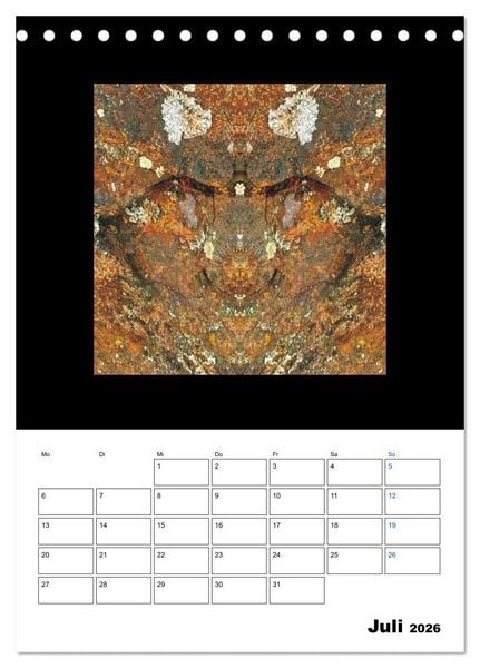 Produktbild: Nature's Faces (Tischkalender 2026 DIN A5 hoch), CALVENDO Monatskalender