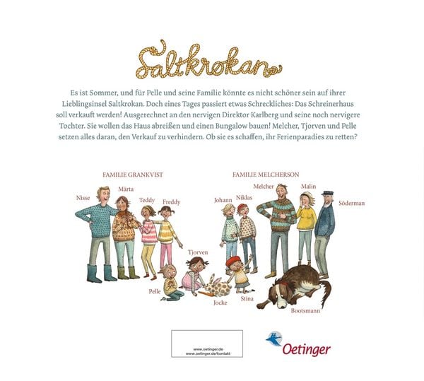 Produktbild: Ferien auf Saltkrokan. Pelle rettet das Schreinerhaus