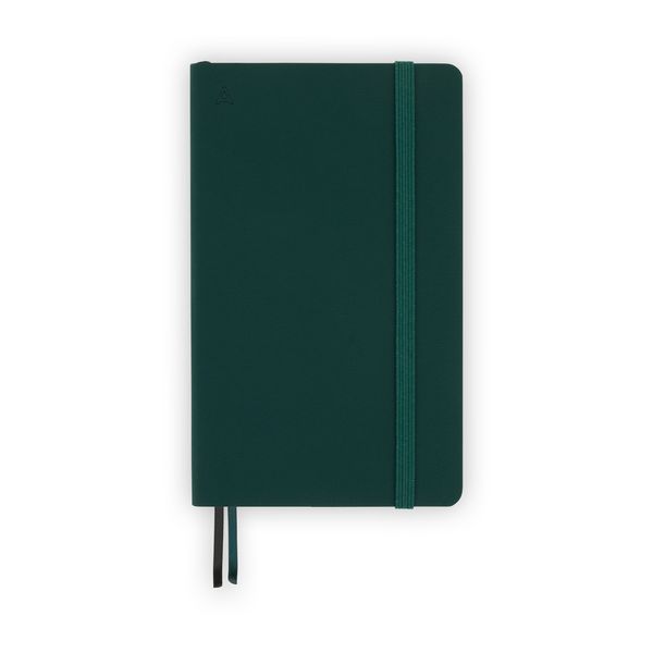 Produktbild: Notizbuch A6 Hardcover Moss Green Liniert, 192 Seiten