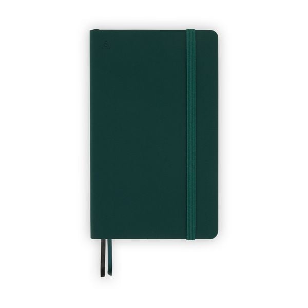 Produktbild: Notizbuch A6 Hardcover Moss Green Liniert, 192 Seiten
