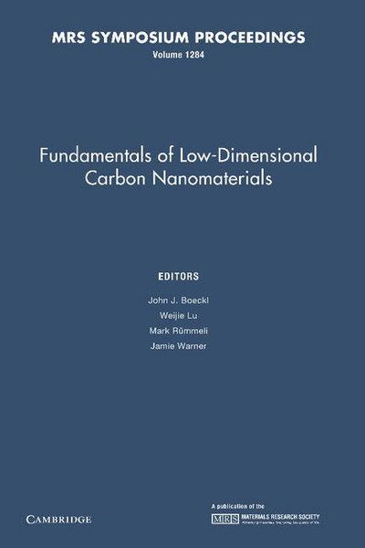 Produktbild: Fundamentals of Low-Dimensional Carbon Nanomaterials