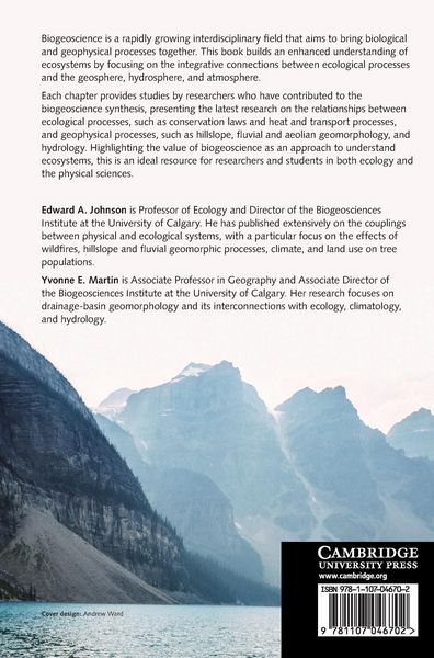 Produktbild: A Biogeoscience Approach to Ecosystems