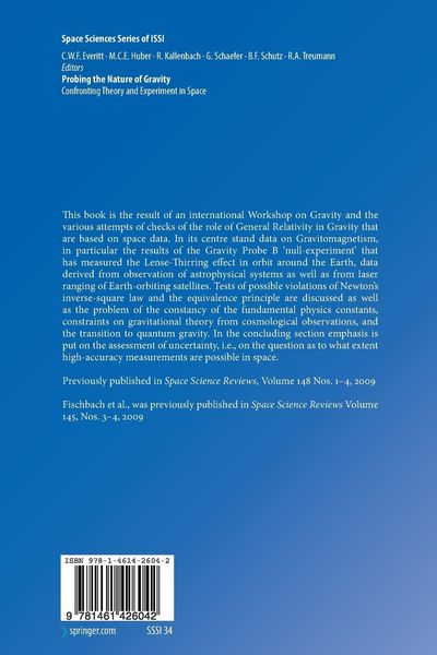 Produktbild: Probing the Nature of Gravity