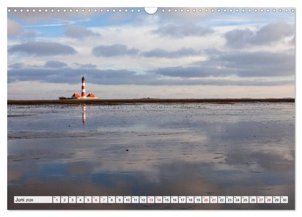 Produktbild: Schleswig-Holstein - Nordfriesland (Wandkalender 2026 DIN A3 quer), CALVENDO Monatskalender