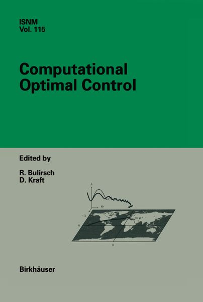 Produktbild: Computational Optimal Control
