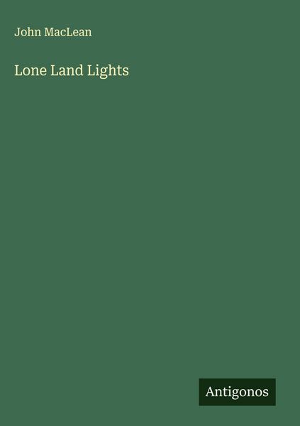Produktbild: Lone Land Lights