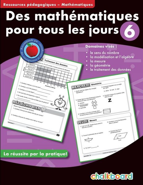 Produktbild: Des Mathematiques Pour Tous Les Jours 6