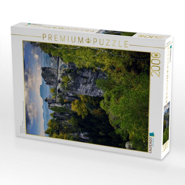 Produktbild: CALVENDO Puzzle Basteibr&uuml;cke | 2000 Teile Lege-Gr&ouml;&szlig;e 90x67cm Foto-Puzzle f&uuml;r gl&uuml;ckliche Stunden