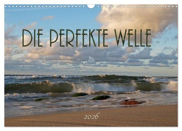 Produktbild: Die perfekte Welle (Wandkalender 2026 DIN A3 quer), CALVENDO Monatskalender