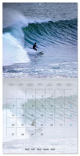 Produktbild: Surfing Passion (Wall Calendar 2026 12 &times; 12 Inch) CALVENDO 12 Month Wall Calendar