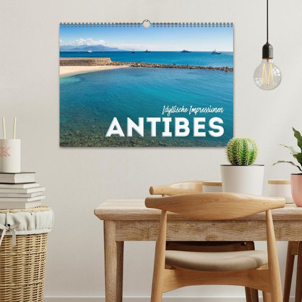 Produktbild: ANTIBES Idyllische Impressionen (Wandkalender 2026 DIN A3 quer), CALVENDO Monatskalender