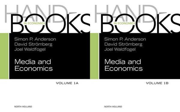 Produktbild: Handbook of Media Economics