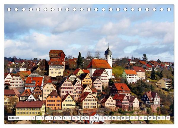 Produktbild: Altensteig (Tischkalender 2026 DIN A5 quer), CALVENDO Monatskalender
