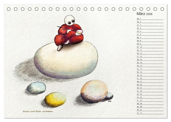Produktbild: Schilcher tr&auml;umt ... (Tischkalender 2026 DIN A5 quer), CALVENDO Monatskalender