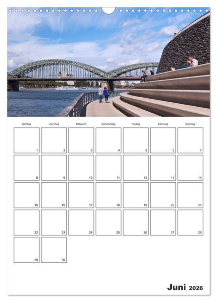 Produktbild: K&Ouml;LN - Pure Lebenslust (Wandkalender 2026 DIN A3 hoch), CALVENDO Monatskalender