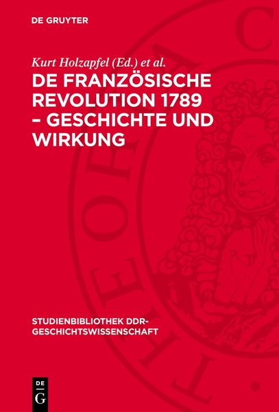 Produktbild: De franz&ouml;sische Revolution 1789 &ndash; Geschichte und Wirkung