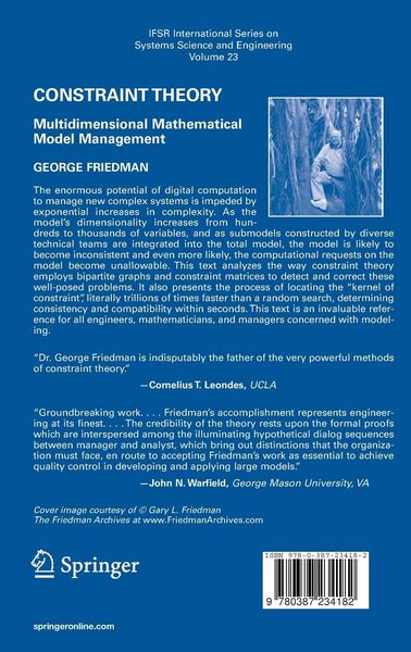 Produktbild: Constraint Theory