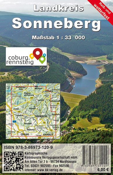 Produktbild: Landkreis Sonneberg 1:33000