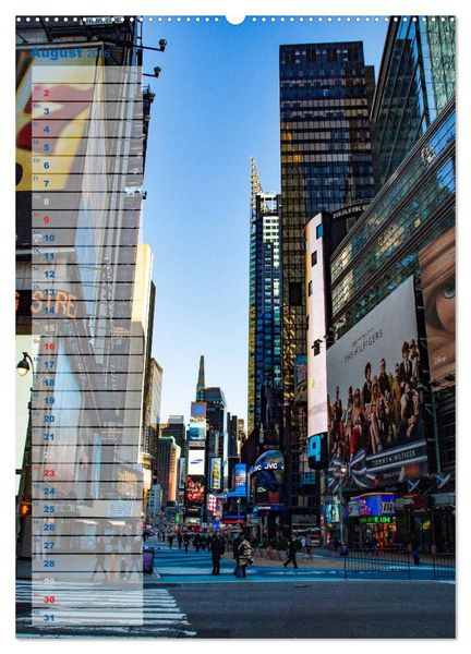 Produktbild: New York - Blickwinkel (Wandkalender 2026 DIN A2 hoch), CALVENDO Monatskalender