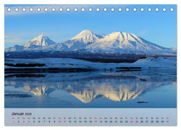 Produktbild: Magische Bergwelten der Erde (Tischkalender 2026 DIN A5 quer), CALVENDO Monatskalender