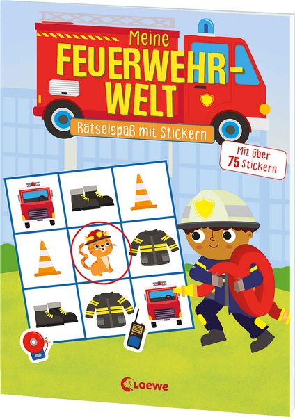 Produktbild: Meine Feuerwehr-Welt - R&auml;tselspa&szlig; mit Stickern