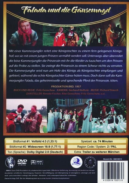 Produktbild: Falada und die G&auml;nsemagd - HD Remastered