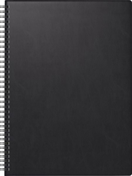 Produktbild: BRUNNEN 1078101907 Buchkalender Premium Mod. 781 2027 A4, Kunststoff, schwarz