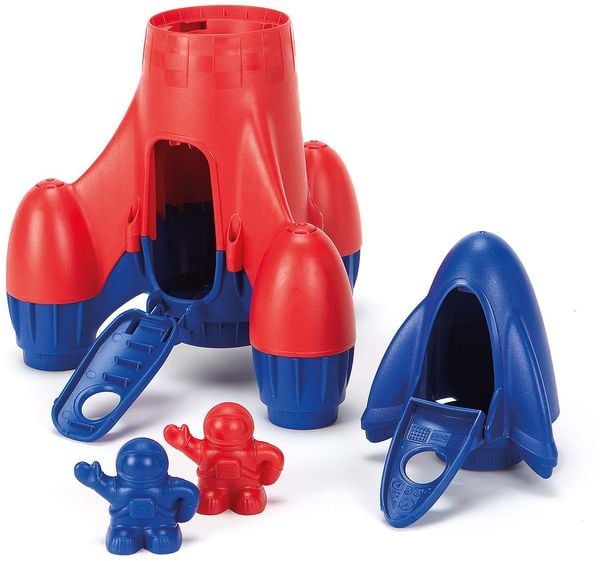 Produktbild: GREEN TOYS ROCKET- BLUE