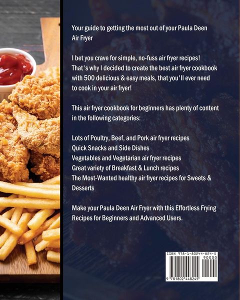 Produktbild: Paula Deen Air Fryer Cookbook