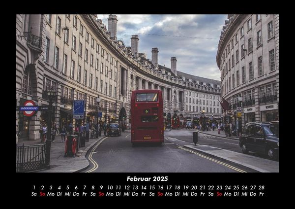 Produktbild: London 2025 Fotokalender DIN A3