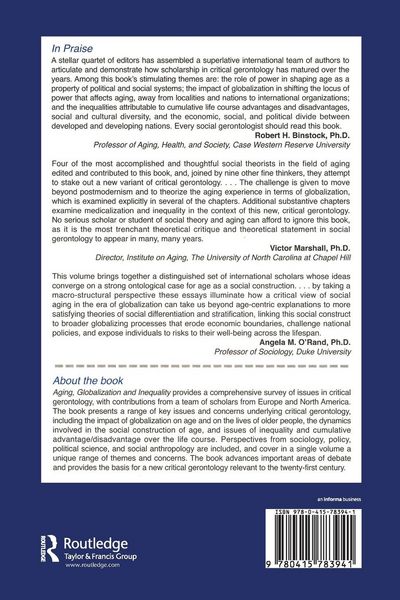 Produktbild: Aging, Globalization and Inequality