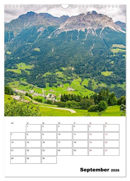 Produktbild: Rh&auml;tische Bahn - aussichtsreiches Bahnerlebnis (Wandkalender 2026 DIN A3 hoch), CALVENDO Monatskalender