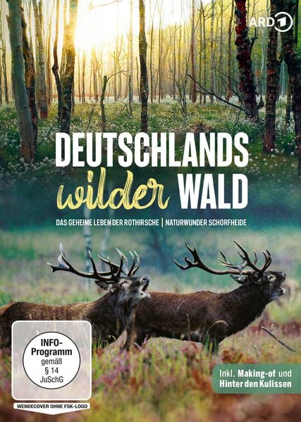 Produktbild: Deutschlands wilder Wald: Das geheime Leben der Rothirsche / Naturwunder Schorfheide
