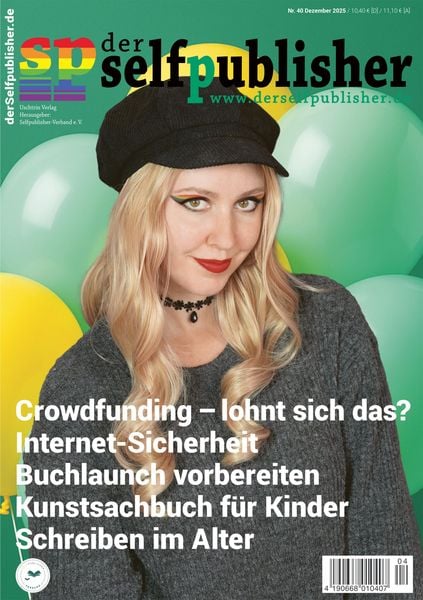 Produktbild: Der selfpublisher 4-2025, Heft 40, Dezember 2025
