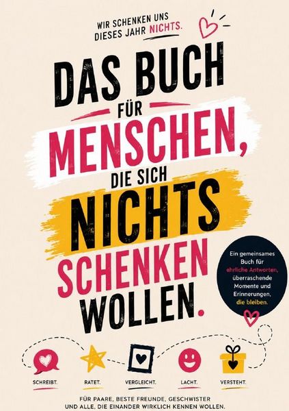 Produktbild: Das Buch f&uuml;r Menschen, die sich nichts schenken wollen