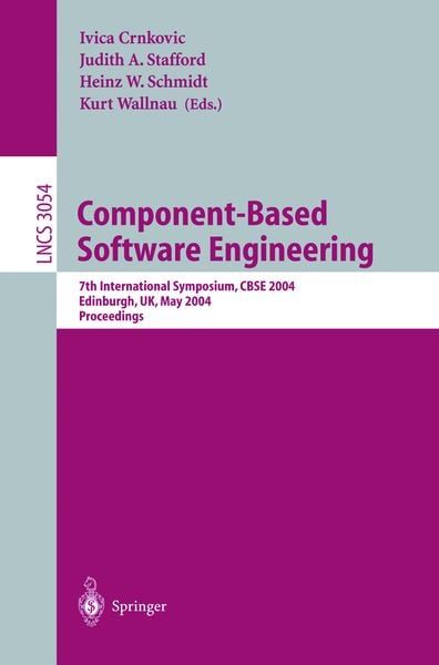 Produktbild: Component-Based Software Engineering